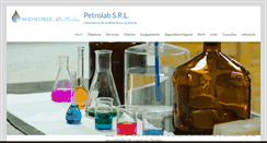 Desktop Screenshot of petrolab.com.ar